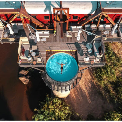Kruger Shalati - The Train on the Bridge
