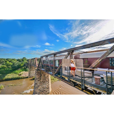 Kruger Shalati - The Train on the Bridge