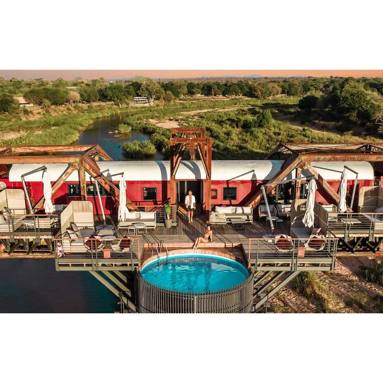 Kruger Shalati - The Train on the Bridge